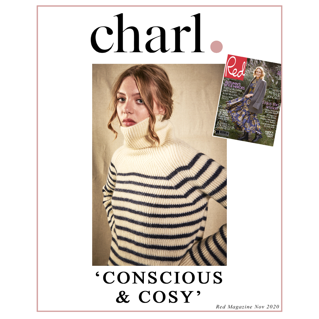 Charl Knitwear Red Magazine feature