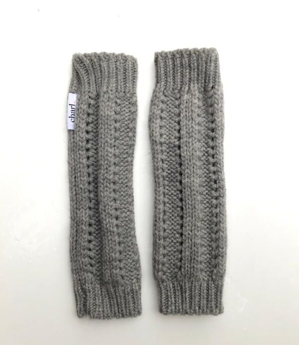British wool knitted Leg Warmers - Image 2