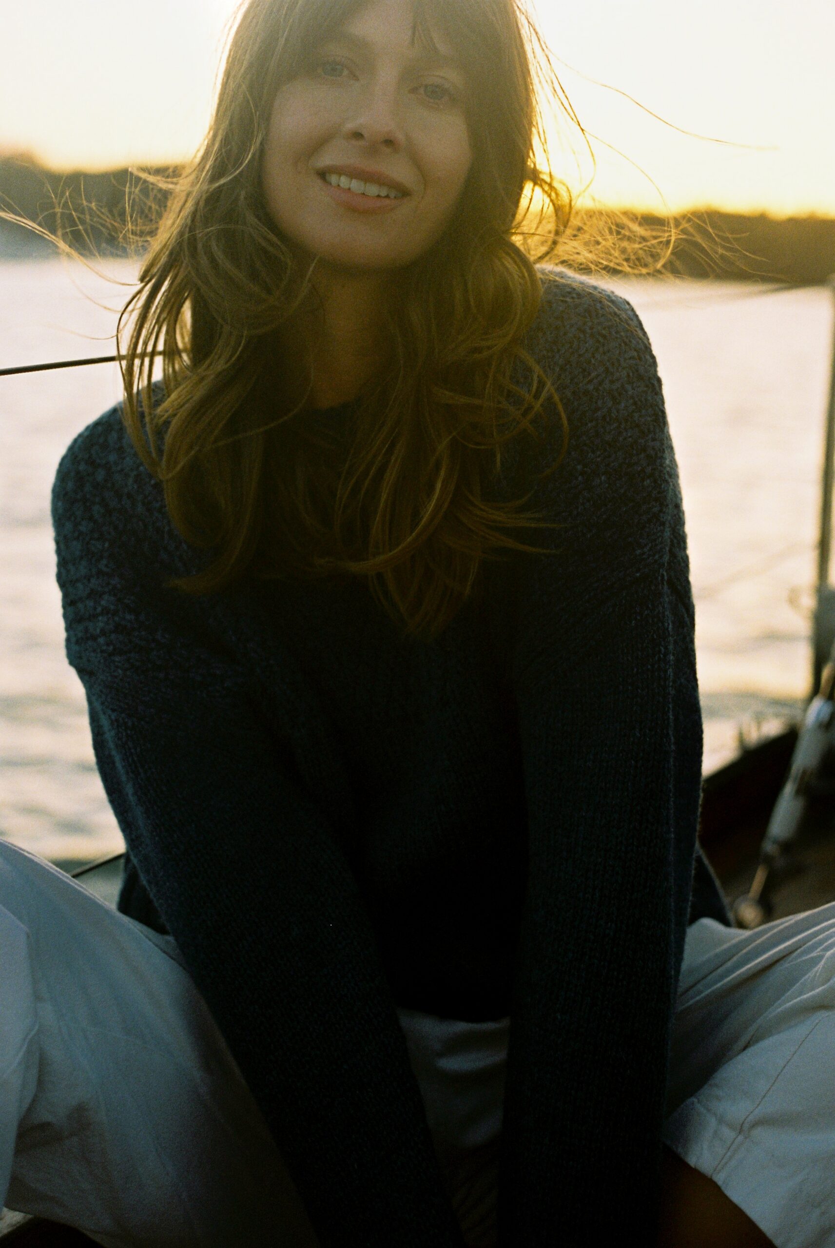 Harrison Crew Neck Jumper in Shetland wool - Image 4