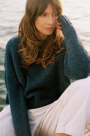 Harrison Crew Neck Jumper in Shetland wool