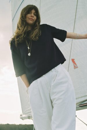 Winterton T Shirt in Dark Navy