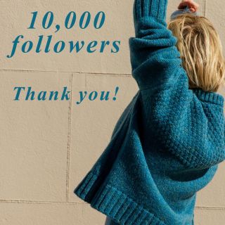 ⭐ TEN THOUSAND!!! ⭐

Earlier this month we reached 10,000 followers!

🎉 I try not to think too much about likes and follows on Instagram, but instead to stay true to the voice and values of my brand, but this does feel like a little milestone for my business and a cause for celebration! 

Thank you so much for joining me on here! It's certainly not always plain sailing!! 🌊⛵

But when you find your "niche" and discover that others identify with it and love too, it makes all the hard work and "stressy" bits worth-while.

I will continue to build my collection following its founding priorities of sustainability, style and storytelling (in equal measures).

🙏 Thank you to every single one of you!

Frankie xx

🙏 Huge thanks to @grahamst.fashion and @lal.moons for this amazing image

💫 I will have a very small amount of Sky Blue Harrison’s arriving early December 👀

#charlknits #everyjumpertellsastory #sustainableknitwear #consciousfashion #britishwool #mindfullymade #britishknitwear #smallbusiness #femalfounder #bluejumper #fashionvalues #britishdesigners