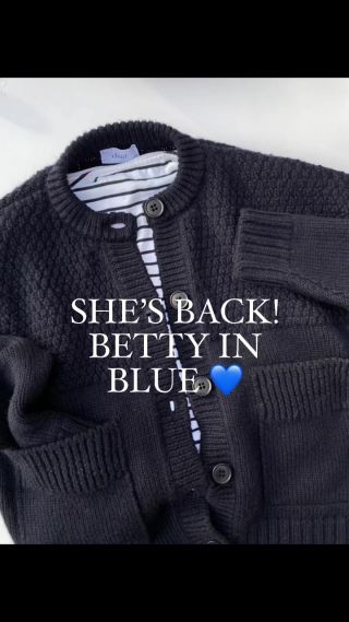 💙 Good news!! 💙 

The Betty cardi is back in-stock in Navy Blue size xs/s for the last time this season! 

⭐️I have limited stock arriving this week but pre-orders are now open…. 

🇬🇧 Made in Nottinghamshire from 100% British wool.

🐑 “From Fleece to finished knit in less than 125 miles.”

This is a great transitional piece; wear now as a cardi indoors or outside as a jacket come spring 🌱

⚓️ Here is the original Betty Martin in a period photograph taken by Olive Edis. Betty was an excellent Gansey knitter from Sheringham, Norfolk. Her signature stitches were “chevrons” and “meshes” (fishing nets) 🐟

👀 Here are @carolinesstylehacks and Erica from @ahistoryofarchitecture wearing theirs in size xs/s. 

#charlknits #everyjumpertellsastory #newdelivery #restock #navycardigan #britishwool #winterknitwear #britishbrand #madeinbritain #woolcardigan