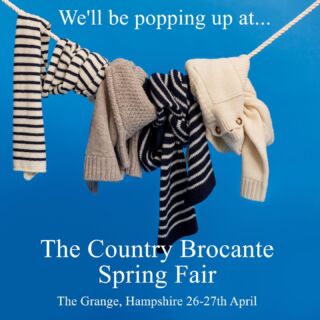 ⭐️ S p r i n g  p o p - u p! ⭐️

🎪 I’m really excited to be popping up later this month 26-27 April in Hampshire at @thegrangehampshire for the @thecountrybrocante Spring Fair with my friend Laura from @london.woven 🌼

I’ll be bringing my new sundresses, the Sky Blue Betty cardi/jacket (I need to invent a better word!!) and previewing my new spring organic cotton & merino knits. You’ll be able to try them on and pre-order yours for delivery early May. 

👀 I will also have a small sample sale and an exclusive offer for the fair.

I’ve included a link to buy your tickets in advance in my bio ⬆️

Hope to see you in the ballroom 💃 of this truly magical venue! 

#charlknits #everyjumpertellsastory #springpopup #springfair #popup #liveevent #thegrangehampshire  #hampshire #countrybrocante #coastalchic #nauticalstripes #woolknitwear #britishbrand  #indiebrand #shopsmall #sustainableknitwear