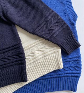 ⚓️ Royal Blue, deepest Navy and Cream. The colours I’ve chosen for my new Spring weight Ganseys…

They’re ready and waiting to launch early next week!

Three styles, three colours I can’t wait to see which ones you choose 💙🩵🤍

#charlknits #everyjumpertellsastory #organiccotton #naturalfibres #nauticalknits #ganseys #springknitwear #sustainableknitwear #staycationwardrobe #styleatanyage #agelessstyle #britishknitwear #madeinbritain #britishbrand #coastalchic