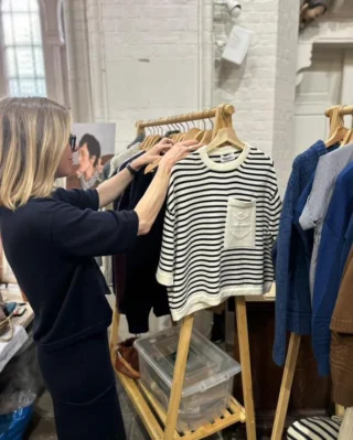👋 Hello to all my new followers! 

💙 Thank you so much to everyone who has joined me over the last few days. This is me in action over the weekend at @primrosehilldesignersale thank you so much Nancy @pru.design for taking the photo. 

⚓️ For everyone who doesn’t know my story, I’m Frankie and I founded Charl Knitwear in 2020 after 20+ years designing knitwear for top fashion brands like Burberry and Benetton. I wanted to create jumpers with a real story or “soul” behind them, not just “another knit”.

🌊 I come from Norfolk and have always been fascinated by the Norfolk fishing communities’ Gansey jumpers. I felt that everyone knows about the fishermen’s jumpers from other parts of the country but not those from Norfolk. 

🐑 I wanted to breathe new life into them by re-working the stitches and shapes in order to make them relevant for today, whilst staying true to the originals and knitting them in British wools wherever possible.( Although I’ve chosen much softer ones!)

🐟 Each piece is named after a real fisherman, knitter or fishing village and incorporates stitches from the original Gansey patterns.

🇬🇧 🇮🇹 I make most of the collection here in the UK and a small part is produced in Italy by a family run knitting factory in Perugia.

It is really important to me to simplify the supply chain and really understand every part of the process, that way I can be sure of the provenance of the fibres and feel comfortable that everyone is being paid fairly for their part.

🪡 This summer I’m very excited to be adding some woven pieces to the collection: a dress and blouse that have proudly been made in Norfolk by a factory that made the original mariners clothing over 100 years ago. 

#charlknits #mystory #meetthefounder