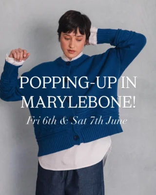 🌟 Delighted to be popping up at The Everywhere Store Summer Pop Up in Marylebone this Friday and Saturday 🌟

We’ll be joining a really fantastic edit of independent clothing, jewellery and homeware brands at 19 Hinde Street Methodist Church, Marylebone W1U 2QJ from 10 -6pm on Friday and 10- 5pm on Saturday.

This is the first of a new pop up store organised by @cloecassandro and her team which brings small brands together to lift them up! 💛

🌟 See you there! 🌟

@alba_jewellery
@london.woven
@cloecassandro
@ionams
@christadavislondon
@francescagentilli
And MANY more… 💛💛

#charlknits #marylebone #popupstore #londonpopup #smallbrand #everywherestore