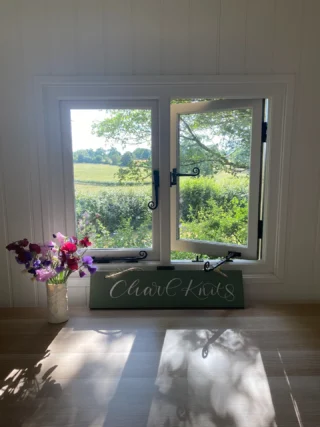 💗 I saw this Shepherd’s Hut for the first time 3 years ago at @park_fair in the Cotswolds and have been dreaming of it ever since!

💚 I’ve needed to find a new space for my business as it’s been getting bigger, both from a practical perspective (we need our dining room back) and for me from a work/life balance perspective. I need somewhere that I can close the door on at the end of the day, but also where I can find a sense of calm and focus during busy times.

When you start your own business, everyone expects you to want to GROW GROW GROW! But how do you know when you’ve got big enough? What if growing your business and then selling it on to an investment company isn’t part of your plan? What if you just want to grow enough to make a living from it, without taking it to another level?

❤️ I moved away from corporate fashion for this very reason, I wanted to rediscover the joy in creating knitwear because it was what I loved to do and has been since I was a very little girl.

🙏 This is something we have been thinking about in my yoga teacher training (that I am studying this year at @thebasementsnug in Kenilworth). This month’s module  on the Yoga Sutras was looking at the philosophy behind traditional yoga pracrices and their guidelines for living a more meaningful life. One element, “Asteya” resonated with me in particular: It literally means “not stealing” or not taking from others, but more subtly it might mean, not taking more than we need.

I’d love to hear your thoughts on this subject and what it means to you?

#charlknits #slowsunday #artiststudio #smallbusiness #femalefounder #