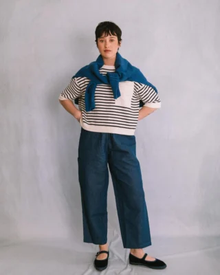 💙🤍 The nostalgia of a nautical stripe...

🌊 To me they mean windswept days in the sand dunes, wrapping up after a brisk dip in the North Sea and hunkering down behind a striped wind break!

What do they mean to you?

🌟The WINTERTON striped T shirt is back in stock after selling out last month! You’ll be able to try it for yourself at @norfolknaturalliving in Holt and Southwold, or at our London pop-up with @london.woven from this evening until Saturday.

Photography @lal.moons styling @grahamst.fashion model @ohlydiagraham 
Trousers @nadinooclothing

#summerfeeling #staycation #britishseaside #charlknits #nauticalstripes #bretonstripes #stripedknits #nauticalknits #madeinbritain #heritagestyle

What does it mean to you?