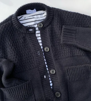 💙 Darkest Navy.

📖 Tales from the North Sea…

🌊 The shade of the deepest parts of the North Sea and the colour traditionally chosen by the Norfolk fishermen for their Gansey jumpers.

🌟BETTY is back in stock in Navy Blue 100% certified British wool, made in Nottingham 🌟

🐑 From fleece to finished knit in less than 125 miles. 💚

#charlknits #everyjumpertellsastory #navycardigan #woolcardigan #britishwool #britishbrand #madeinbritain #britishmanufacturing #sustainableknitwear #circularfashion #sustainablefashion #britknits #staycationwardroce #coastalknitwear #coastalchic #capsulewardrobe