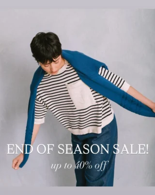 🌟END OF SEASON SALE - NOW ON!🌟

This is your chance to pick up the last few pieces from the Spring / Summer collection at REALLY special prices before they are gone. There are savings of up to 40% on some styles but only limited stock, so don’t delay!

⏰ SALE ENDS midnight GMT this Sunday 31st August. 

🛍️ Happy shopping!! 

#summersale #endofseason #endofsummer #sale